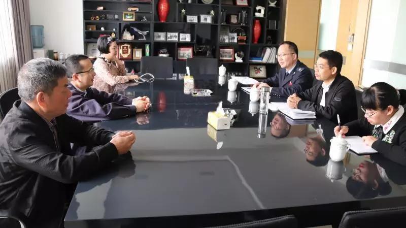 國家稅務(wù)總局溫嶺市稅務(wù)局副局長葉軍福蒞臨美機(jī)調(diào)研指導(dǎo)